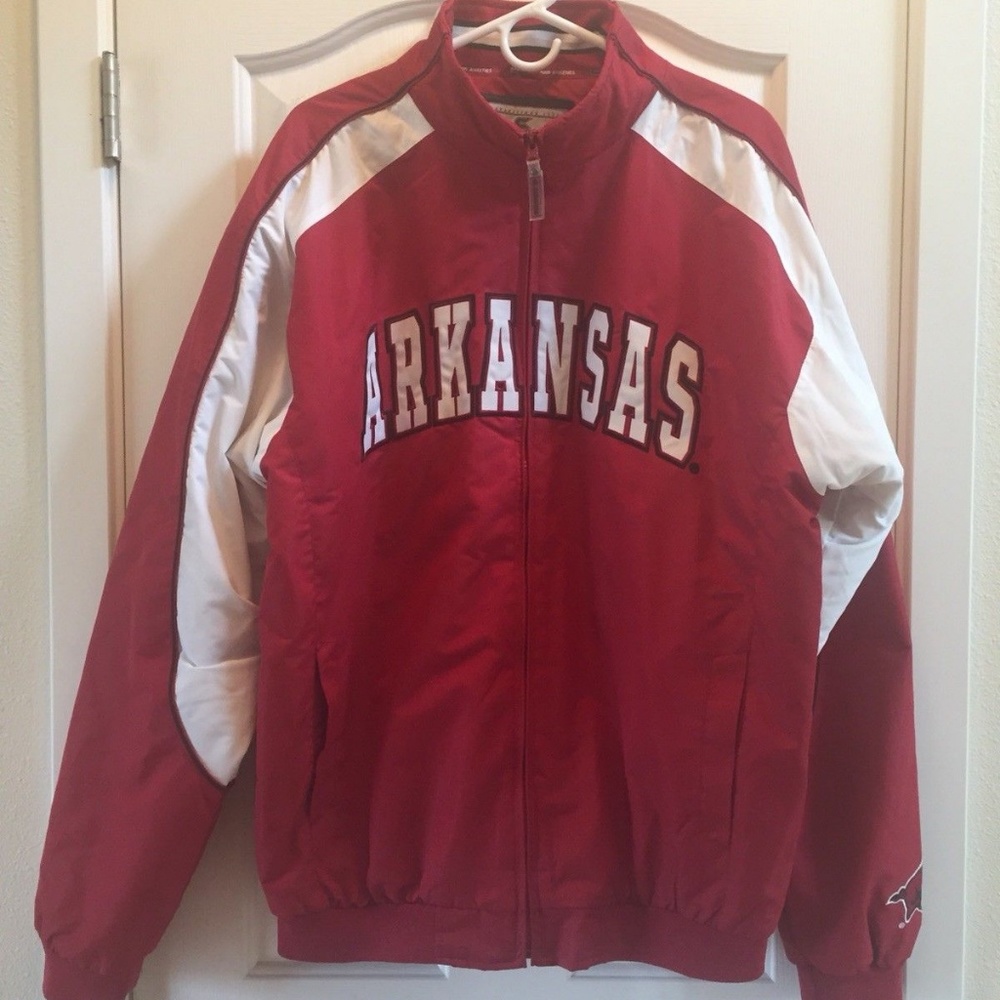Arkansas Razorbacks ~ Cardinal Red Fluff Jacket